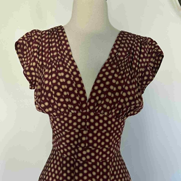 Elegant Polka Dot Dress - Picture 5 of 6